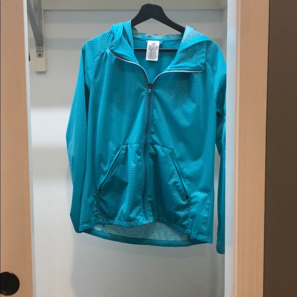 adidas rain jacket